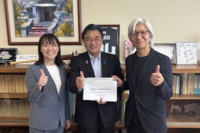 福井県板硝子商協同組合が福井市長と面談　「窓断熱補助金」創設を要望